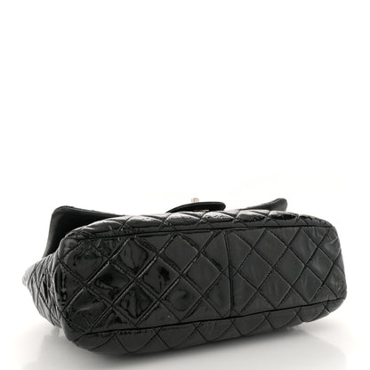 Chanel Patent Quilted Jumbo Single Flap Black 4 of 12