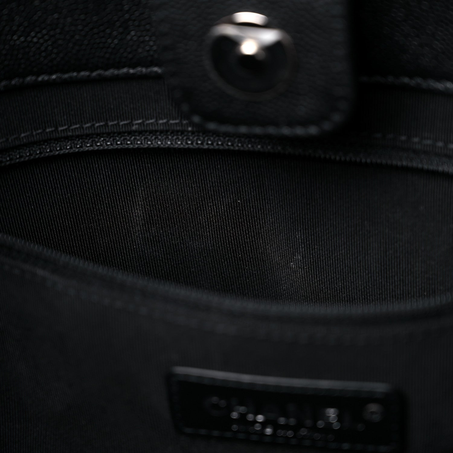 Chanel Caviar Quilted My Everything Large Shopping Tote Black 11 of 12
