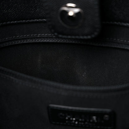 Chanel Caviar Quilted My Everything Large Shopping Tote Black 11 of 12