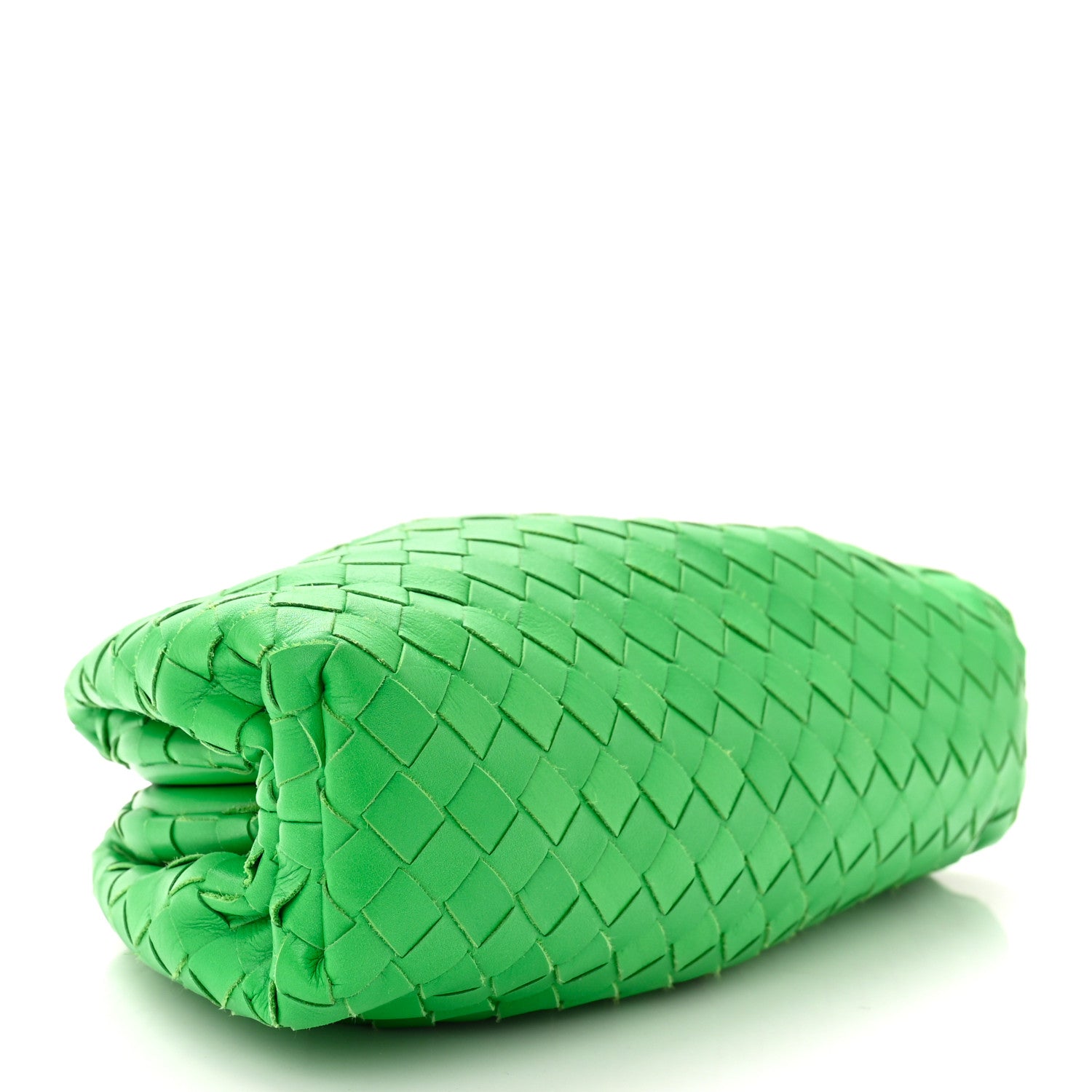 Bottega Veneta Nappa Intrecciato The Mini Pouch Clutch Parakeet 4 of 11