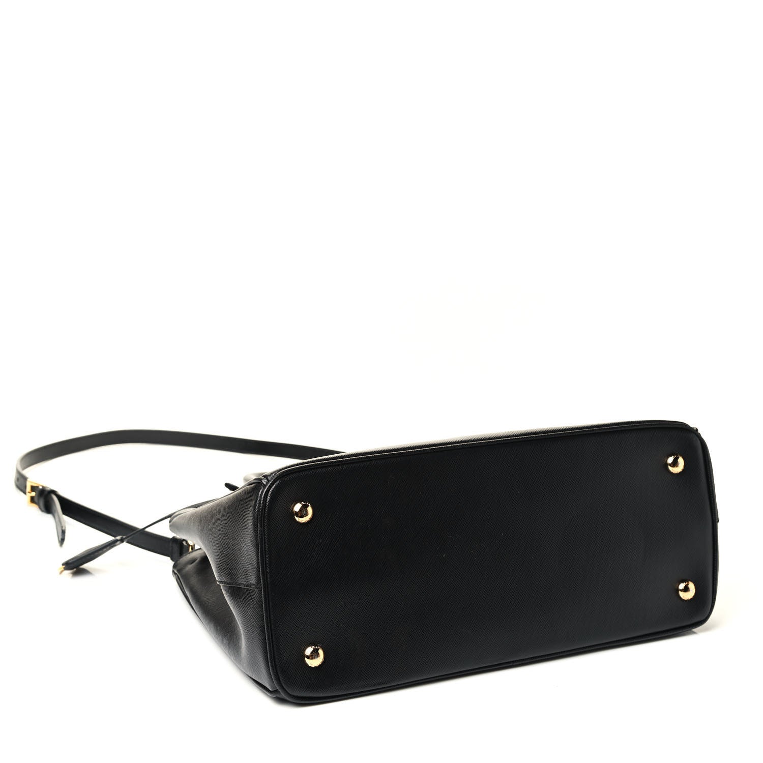 Prada Saffiano Medium Galleria Double Zip Tote Black 3 of 4