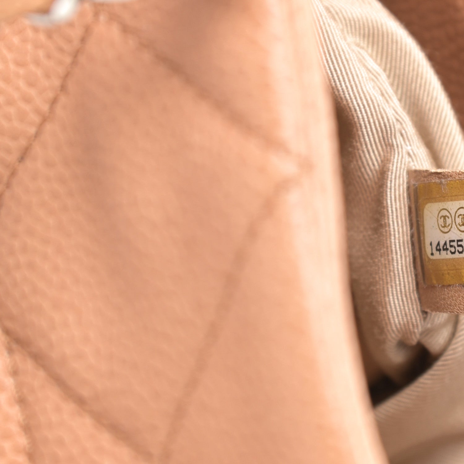 Chanel Caviar Quilted Timeless CC Shopping Tote Beige 7 of 17