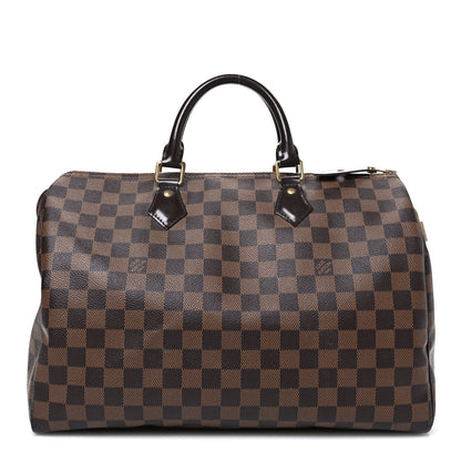 Louis Vuitton Damier Ebene Speedy 35 1 of 11