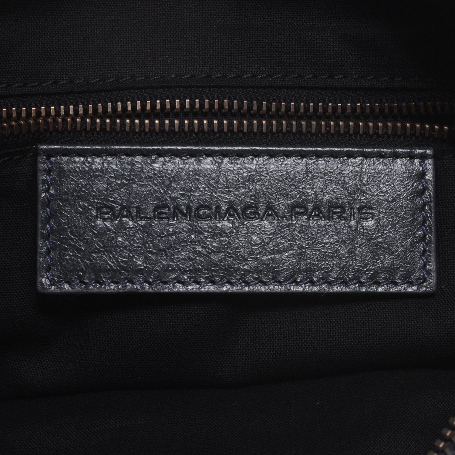 Balenciaga Agneau Flat Handle Clutch Anthracite 6 of 7