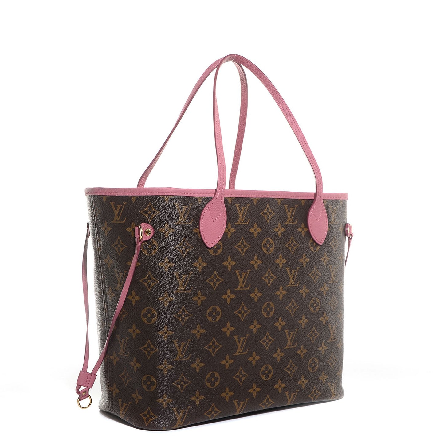 Monogram Articles de Voyage Ikat Neverfull MM Rose Velours