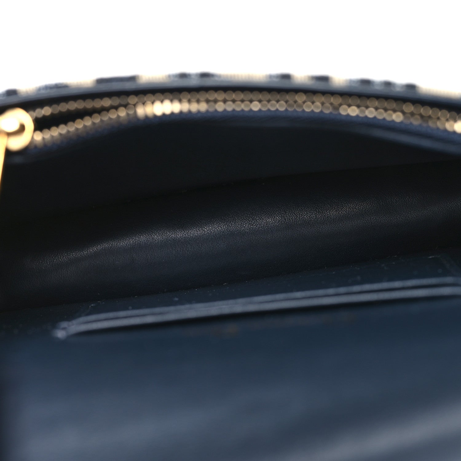 Christian Dior Oblique Saddle Belt Bag Blue 5 of 10