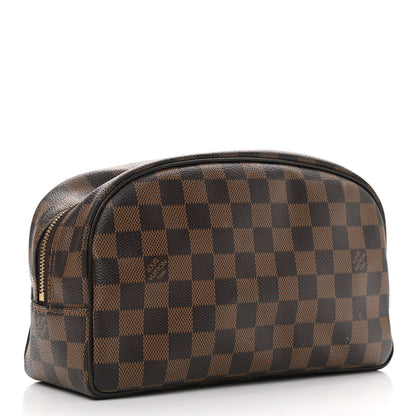 Louis Vuitton Damier Ebene Toiletry Bag 25 3 of 7