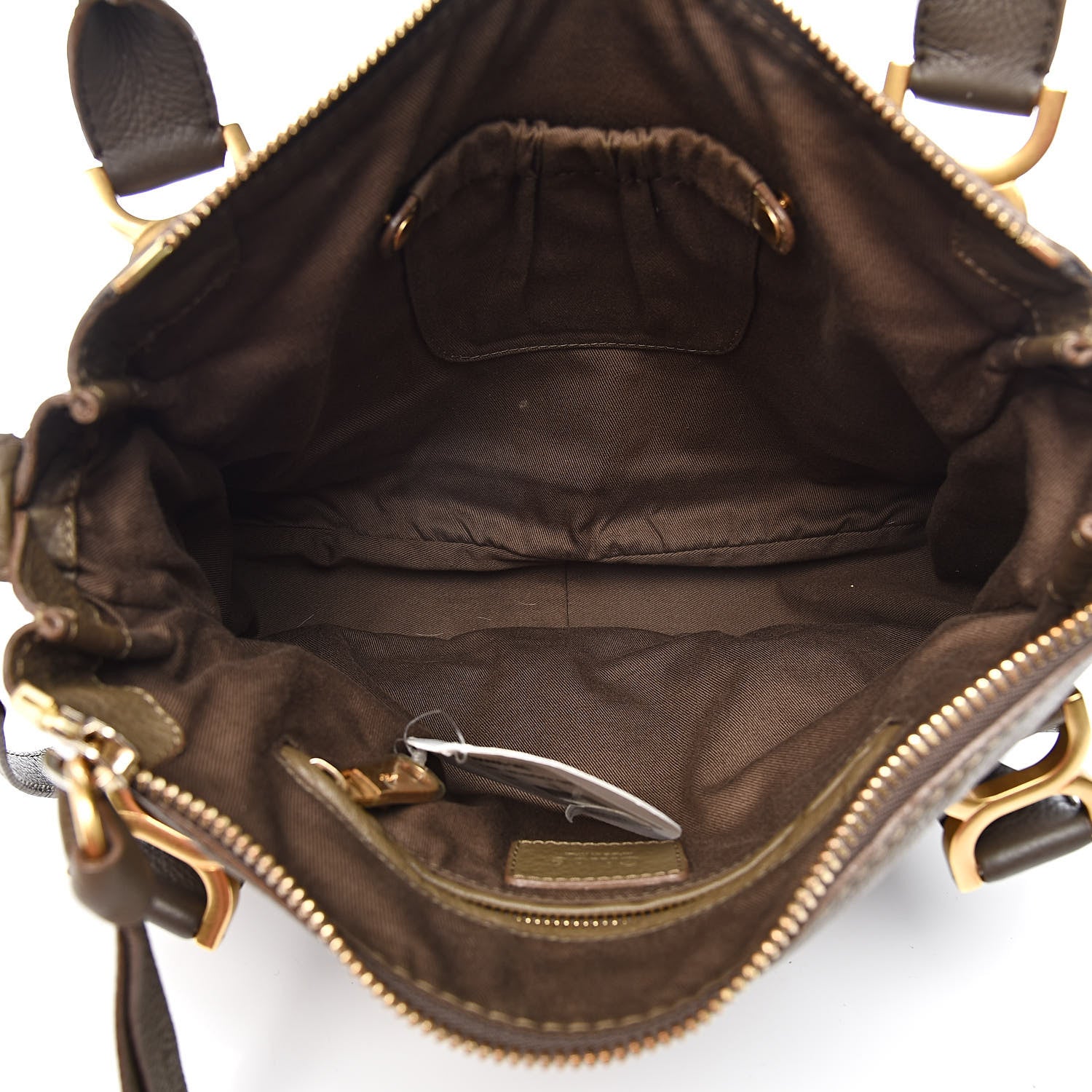 Chloe Calfskin Medium Marcie Satchel Anchor Grey 5 of 14