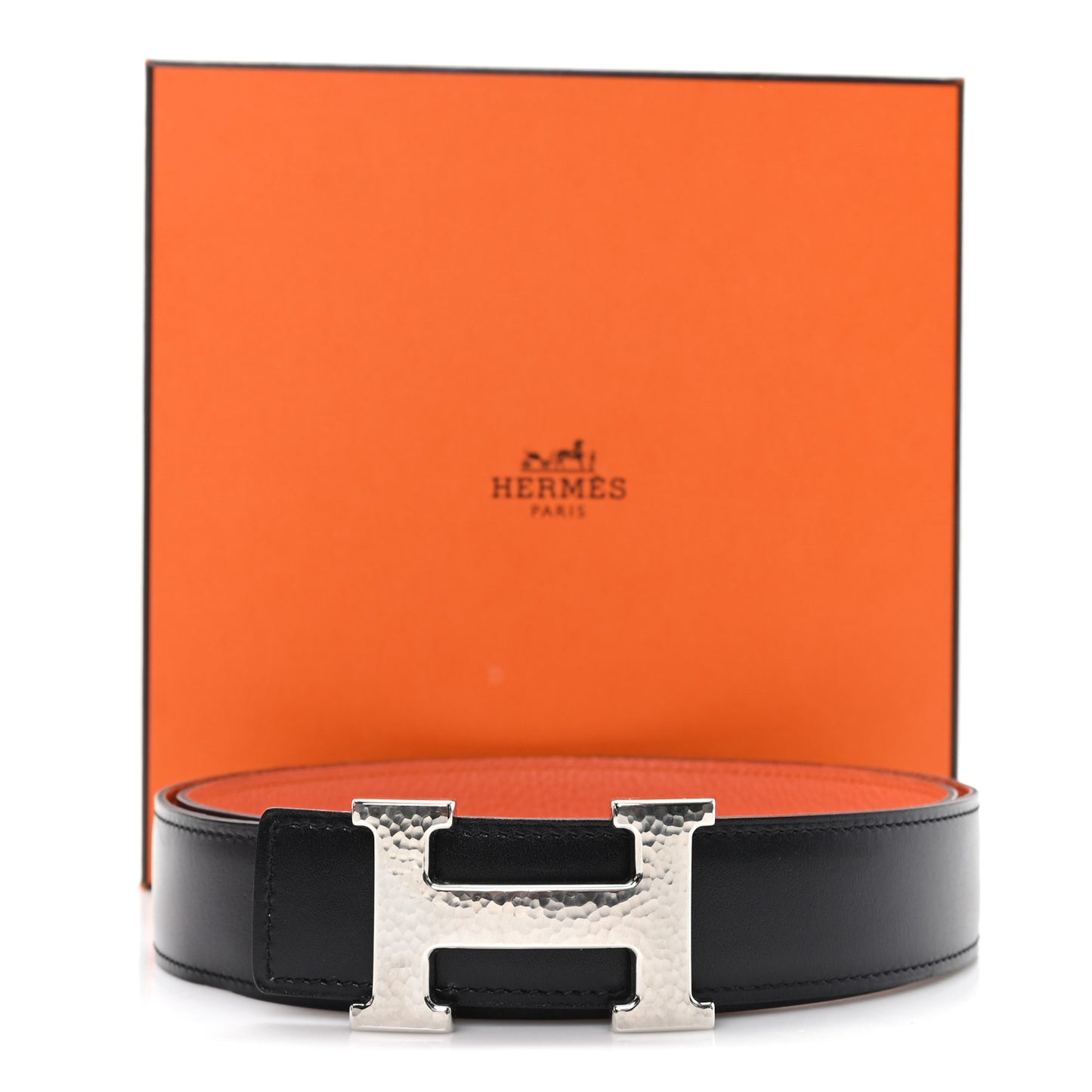 Box Togo 32mm Martelee Constance Belt 95 38 Black Orange