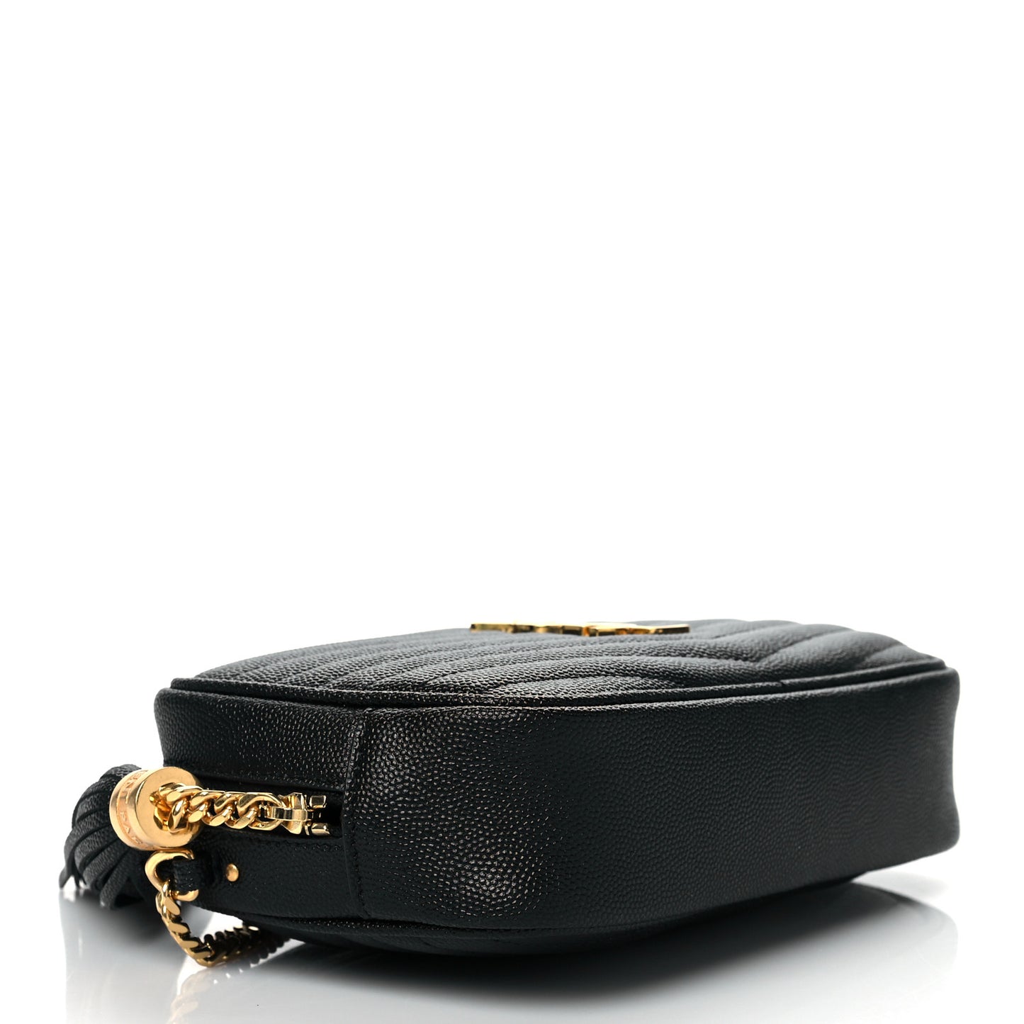 Grain De Poudre Matelasse Monogram Mini Lou Camera Bag Black