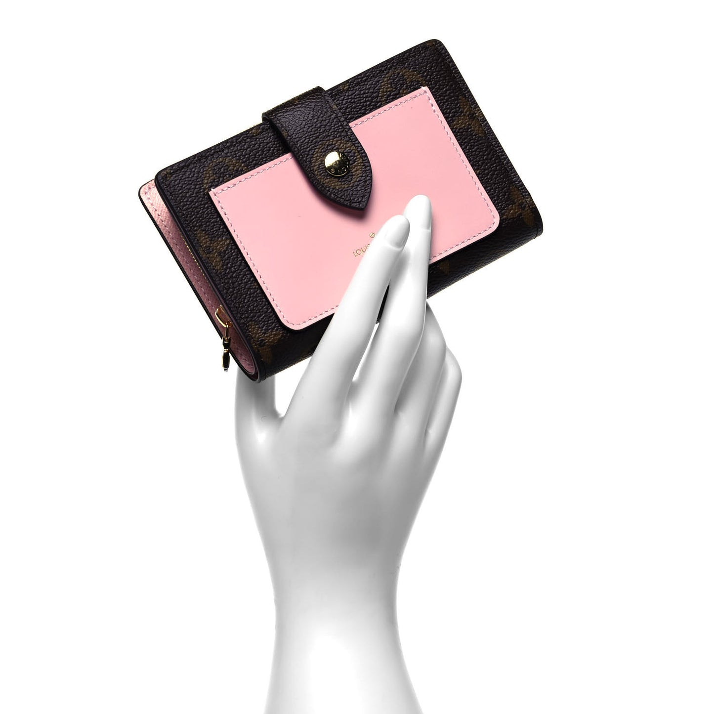 Monogram Juliette Wallet Rose Ballerine