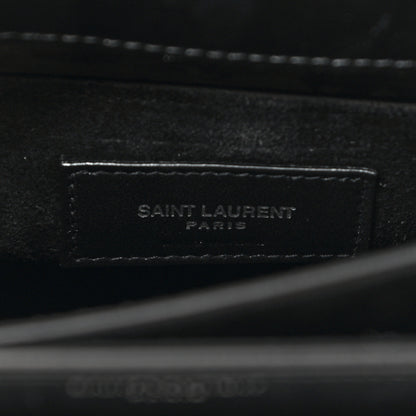 Saint Laurent Calfskin Medium Monogram Sunset Black 7 of 13