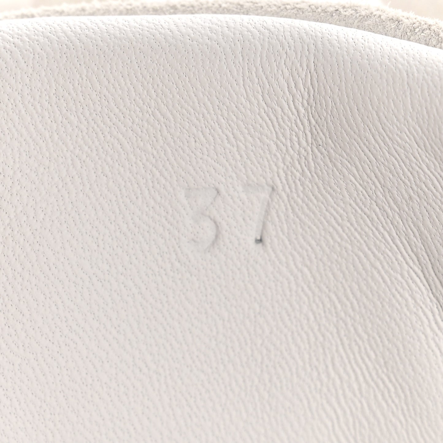 Air Mesh Suede Goatskin Bouncing Sneakers 37 White Orange Pink