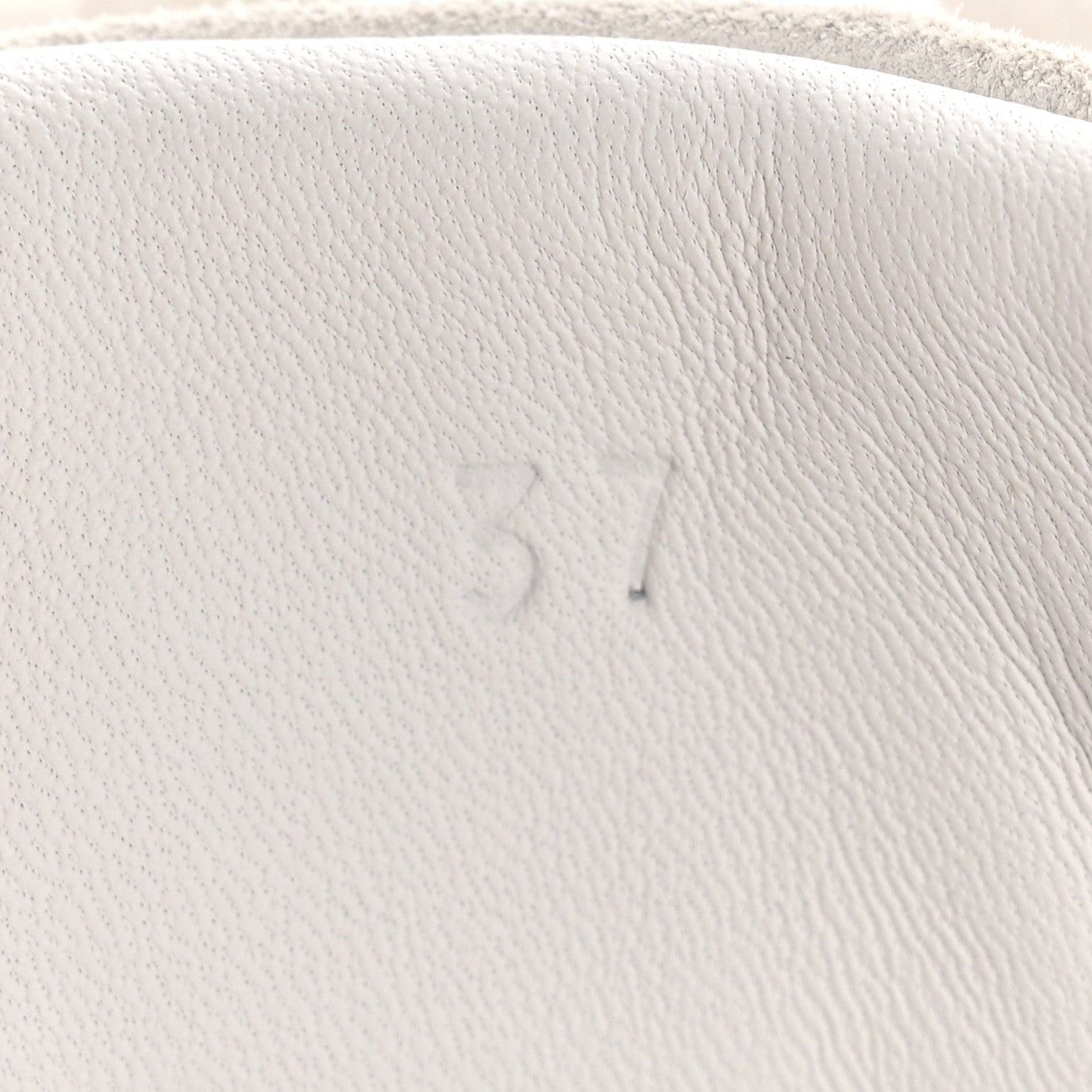 Hermes Air Mesh Suede Goatskin Bouncing Sneakers 37 White Orange Pink 8 of 9