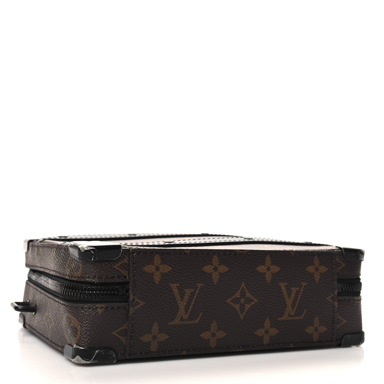 Louis Vuitton Monogram Macassar Handle Soft Trunk Black 4 of 9