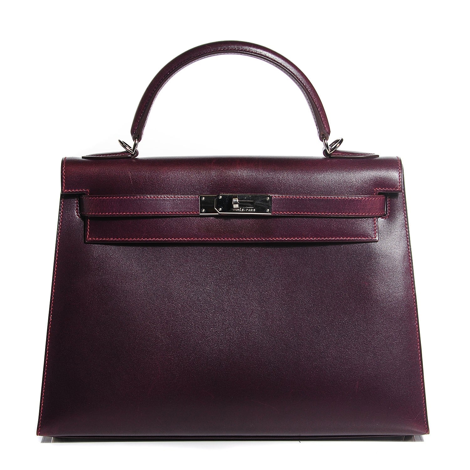 Hermes Box Kelly Sellier 32 Quetsche 3 of 32