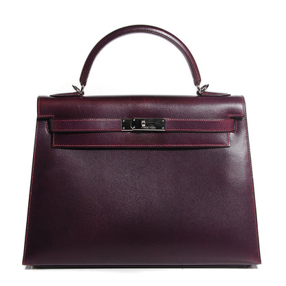 Hermes Box Kelly Sellier 32 Quetsche 3 of 32