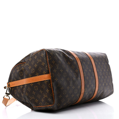 Louis Vuitton Monogram Keepall Bandouliere 55 4 of 31