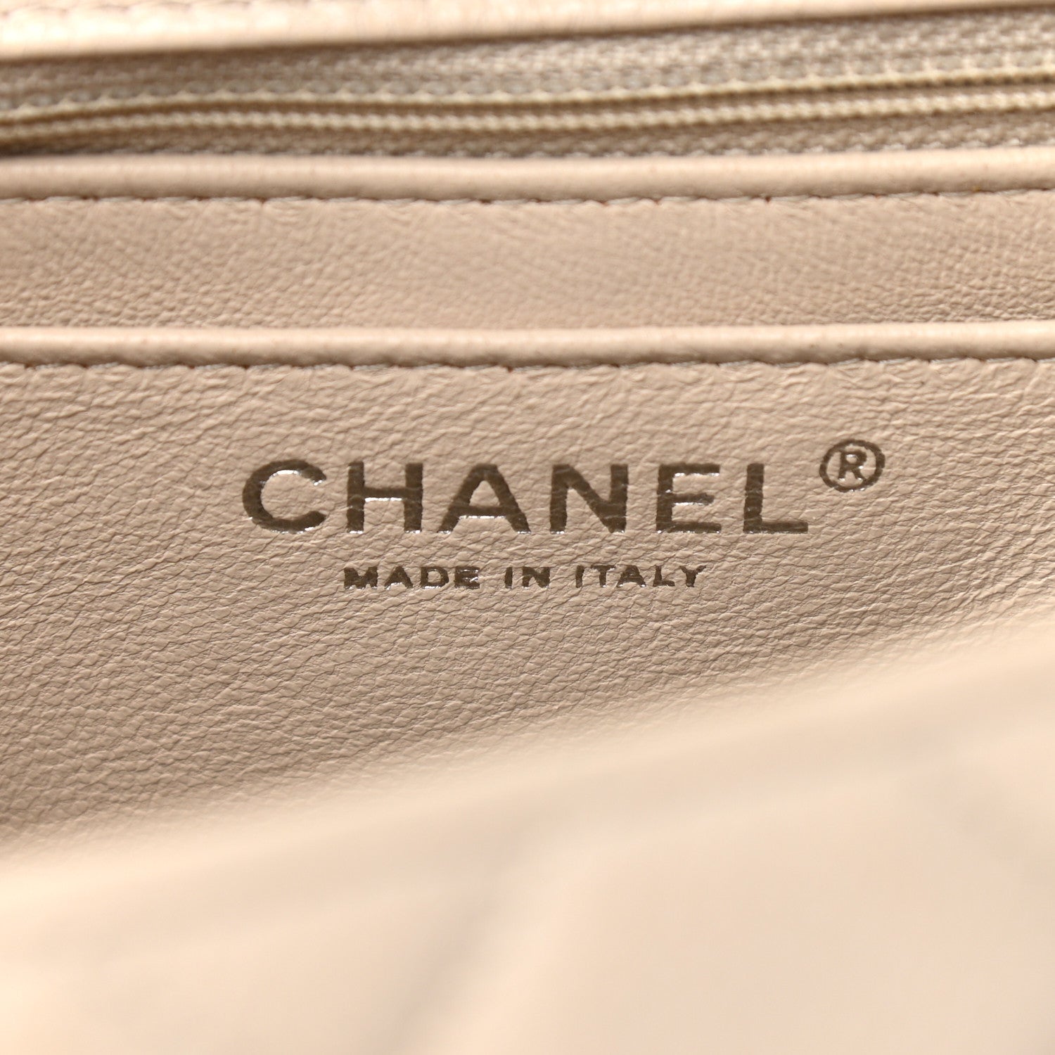Chanel Caviar Quilted Jumbo Single Flap Ecru 6 of 11