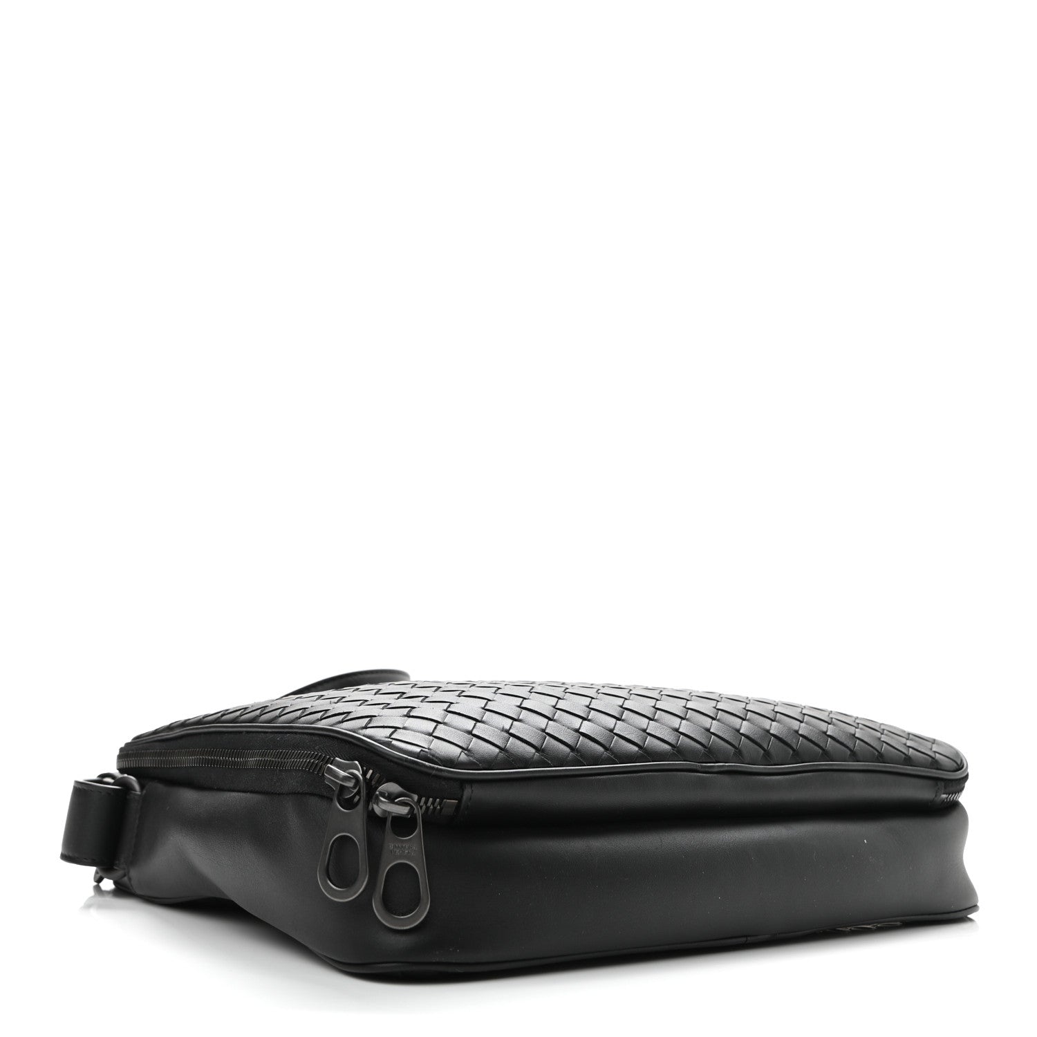 Bottega Veneta Nappa Intrecciato Messenger Bag Black 4 of 11