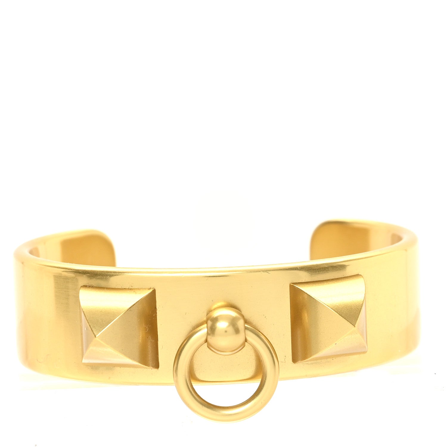 Hermes Aluminium Sunset Medor Bracelet T2 Gold 1 of 5