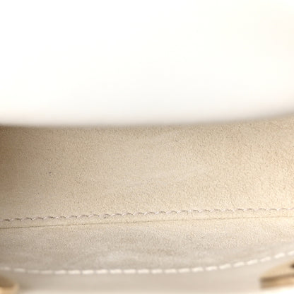 Christian Dior Lambskin Cannage Micro Lady Dior Latte 5 of 10