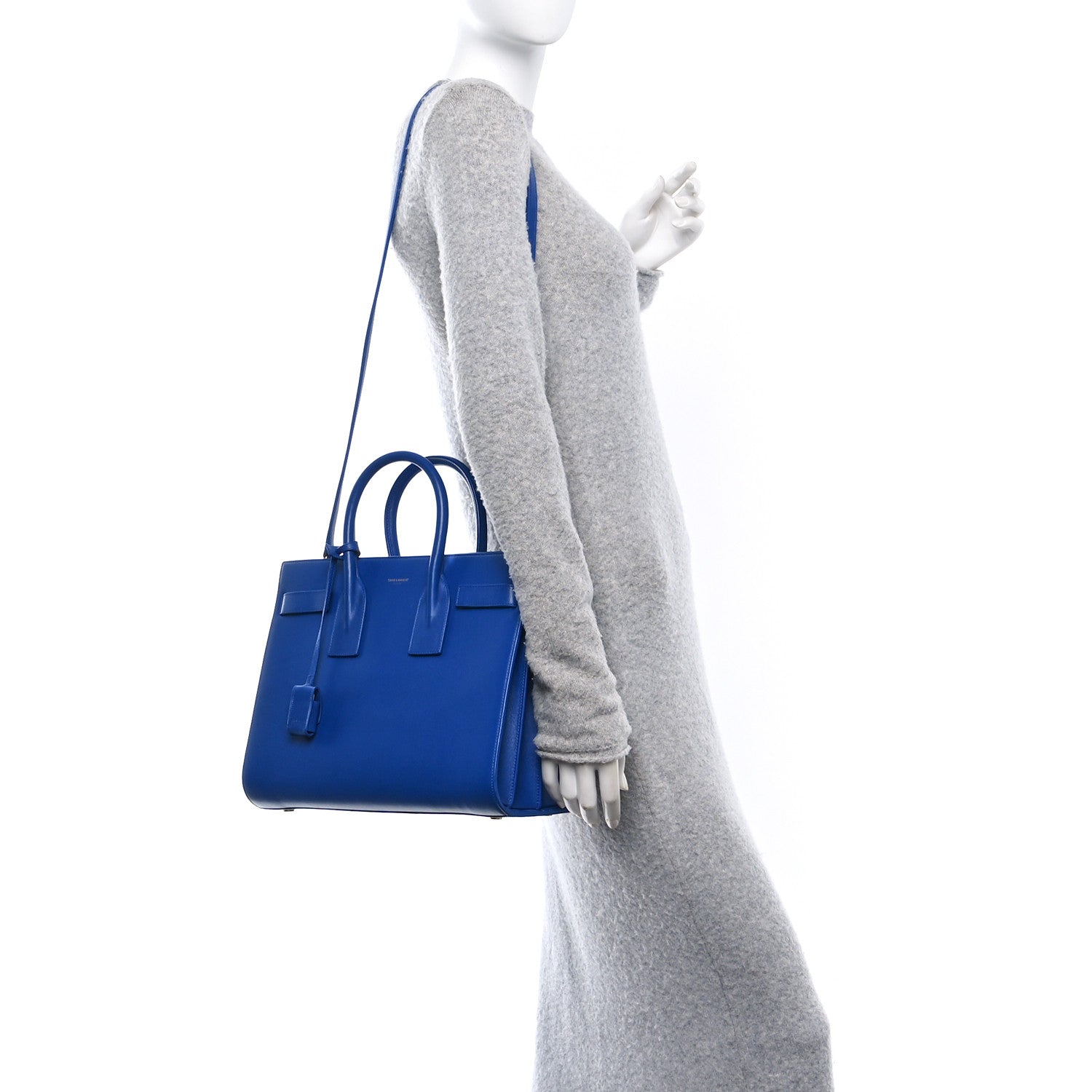 Saint Laurent Calfskin Small Sac De Jour Outremer 2 of 10