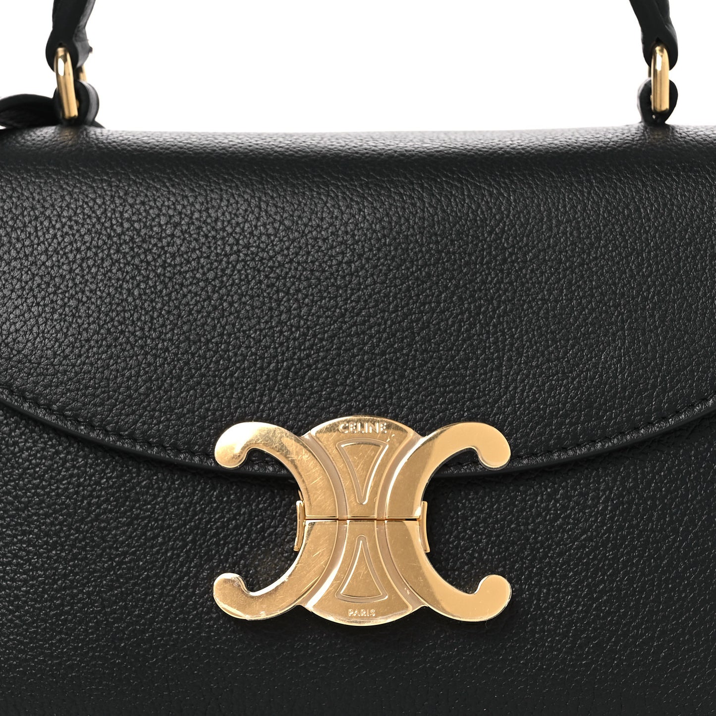 Supple Grained Calfskin Teen Nino Black