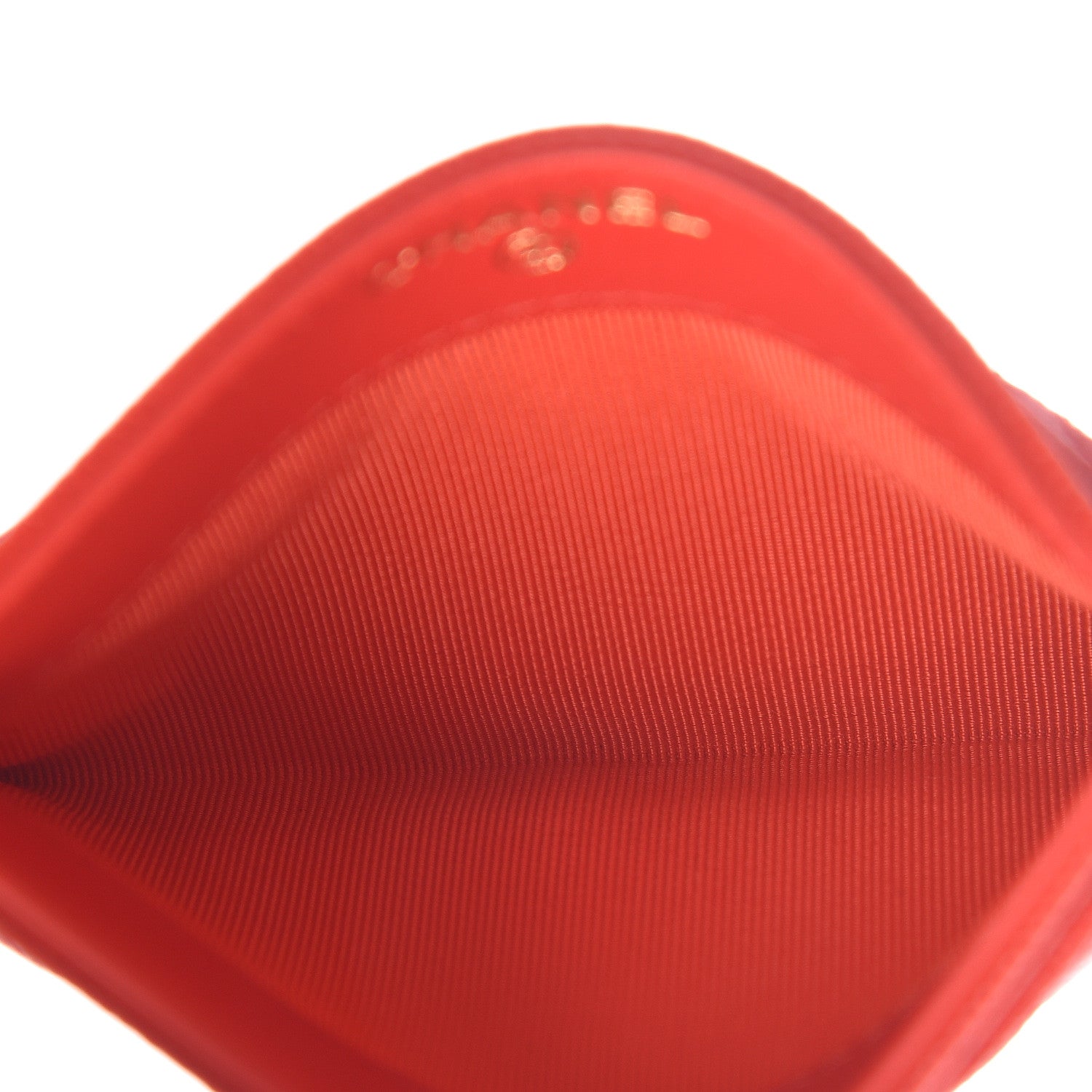Chanel Caviar Quilted Card Holder Red 5 of 9