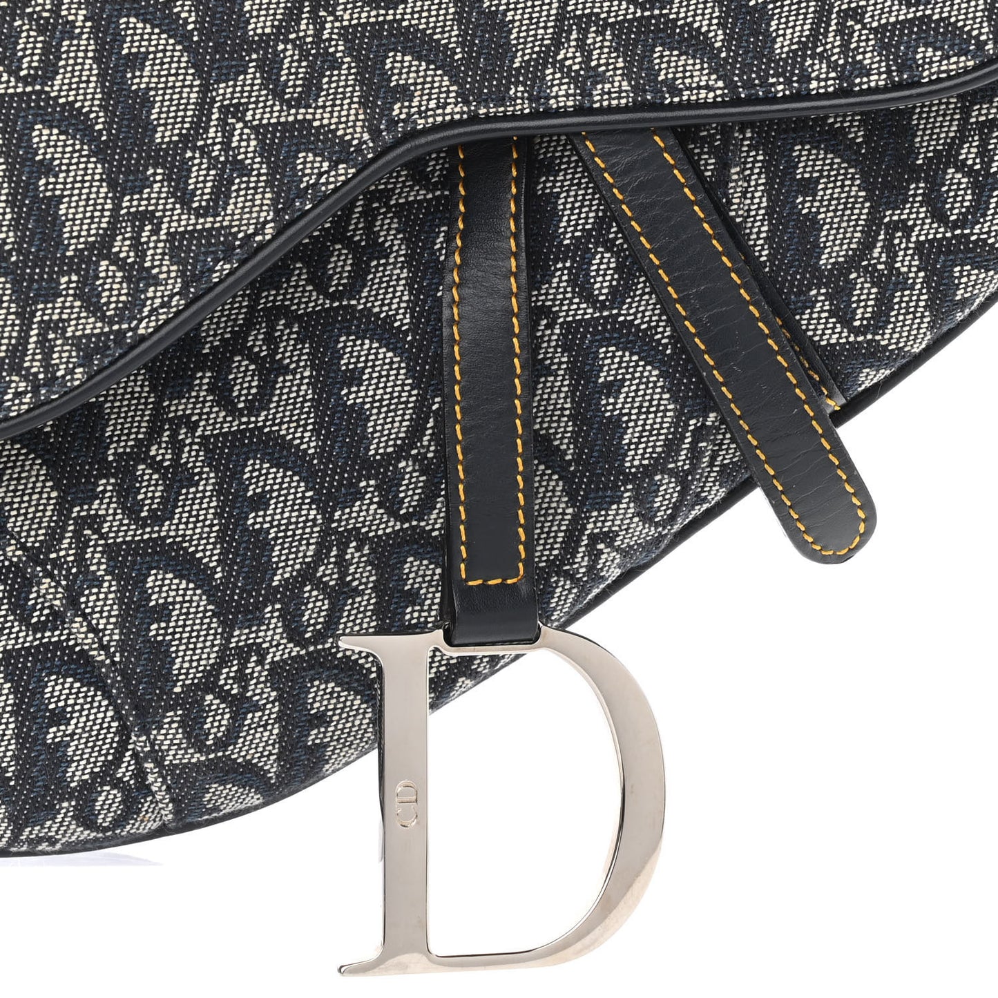 Monogram Saddle Bag Blue