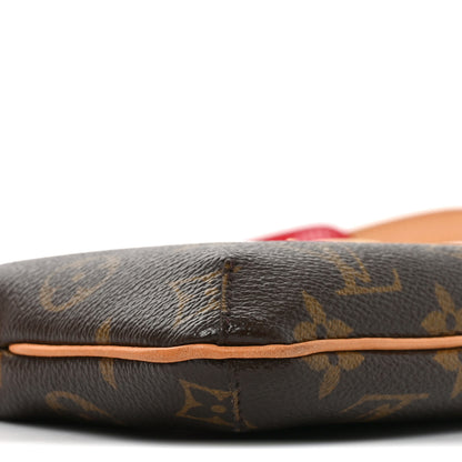 Louis Vuitton Lizard Monogram Cerises Pochette 8 of 9