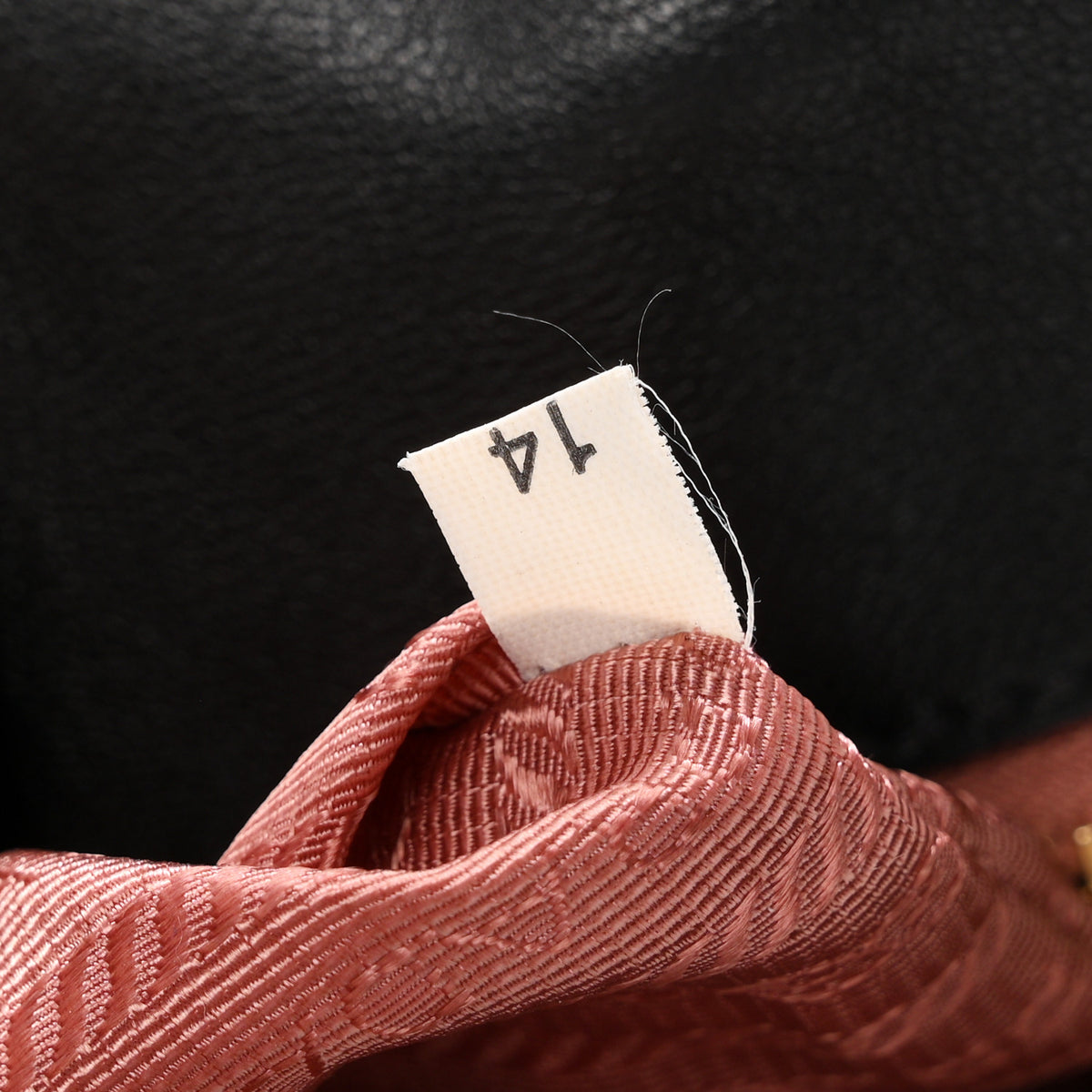 Prada Nylon Tessuto Fiocco Bow Tote Black 7 of 11