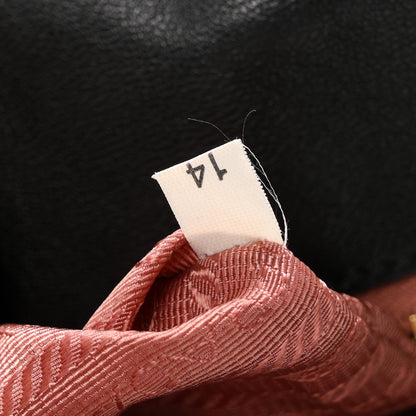 Prada Nylon Tessuto Fiocco Bow Tote Black 7 of 11