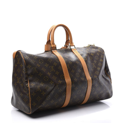Louis Vuitton Monogram Keepall 45 2 of 13