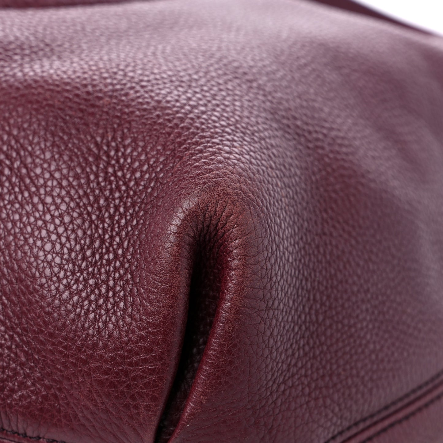 Cellarius Calfskin Large Soho Hobo Scarlatto