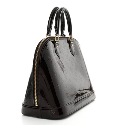 Louis Vuitton Vernis Alma PM Amarante 3 of 11
