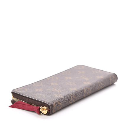 Louis Vuitton Monogram Clemence Wallet Fuchsia 4 of 7