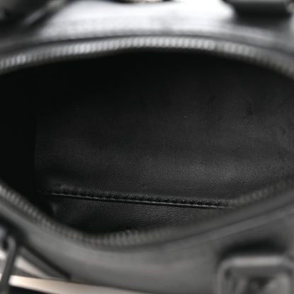 Louis Vuitton Calfskin Monogram Speedy P9 Bandouliere 20 Ultra Black 6 of 12