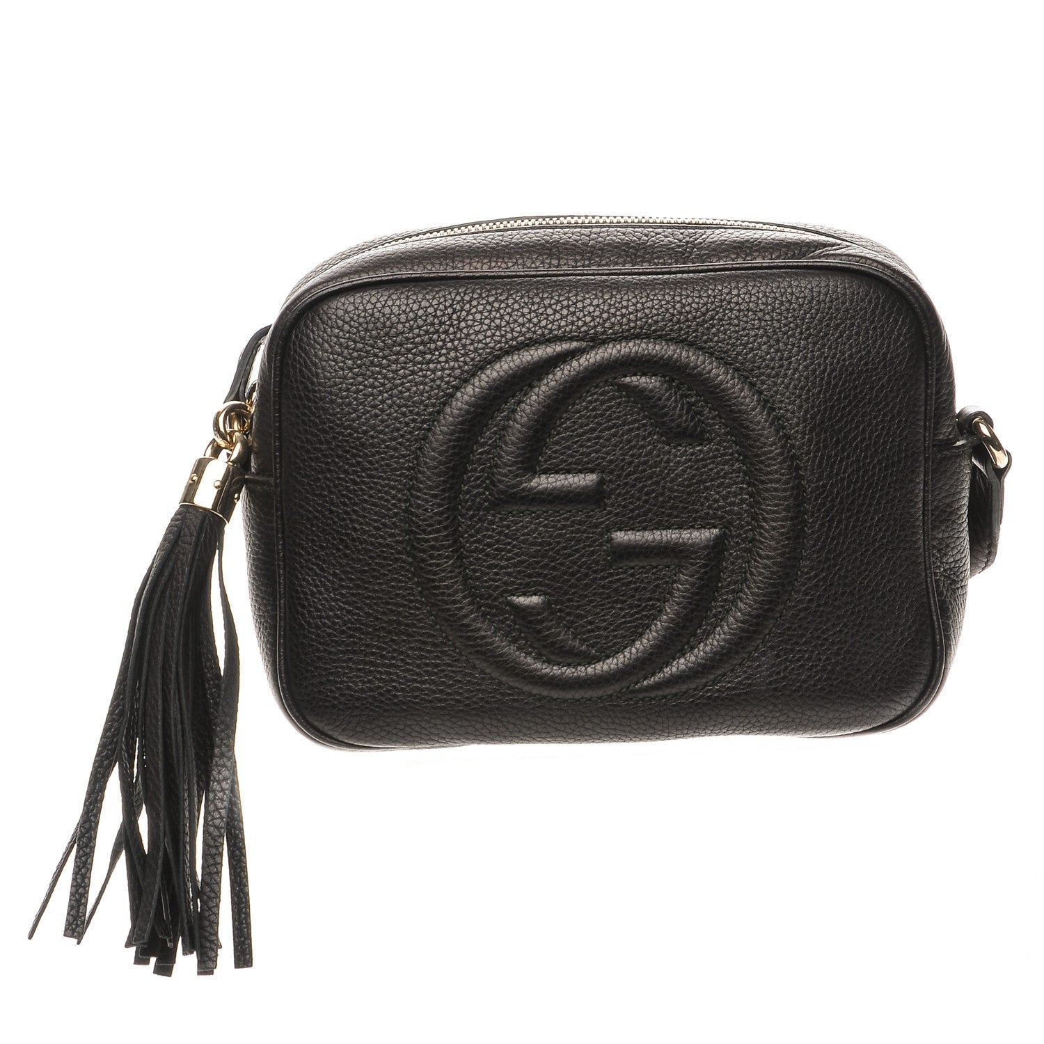 Gucci Pebbled Calfskin Small Soho Disco Bag Black 1 of 7
