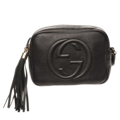 Gucci Pebbled Calfskin Small Soho Disco Bag Black 1 of 7