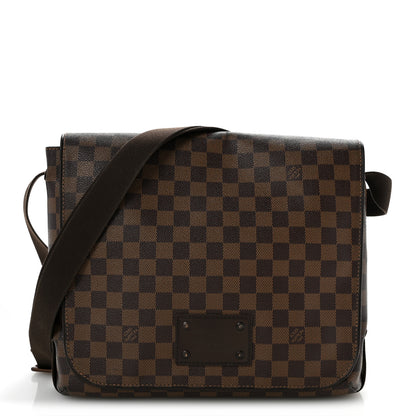 Louis Vuitton Damier Ebene Brooklyn MM 1 of 14