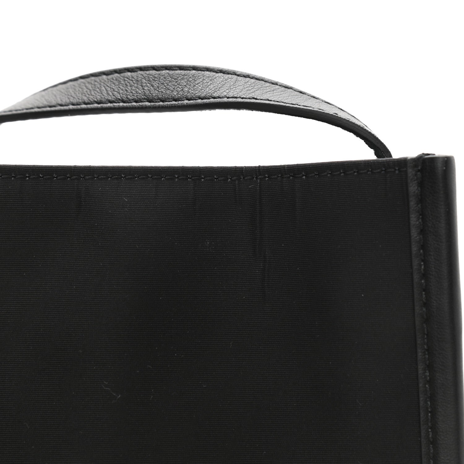 Alexander McQueen Calfskin Nylon Mini Skull Crossbody Bag Black 9 of 9