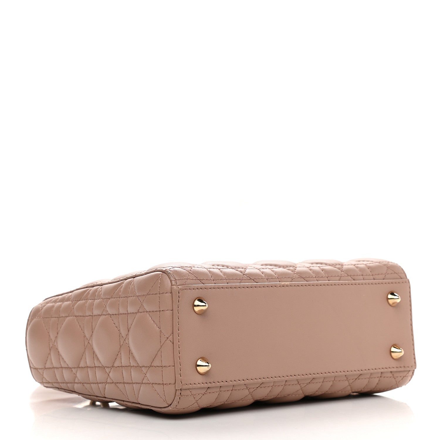 Christian Dior Lambskin Cannage Small Lady Dior Pink 4 of 13