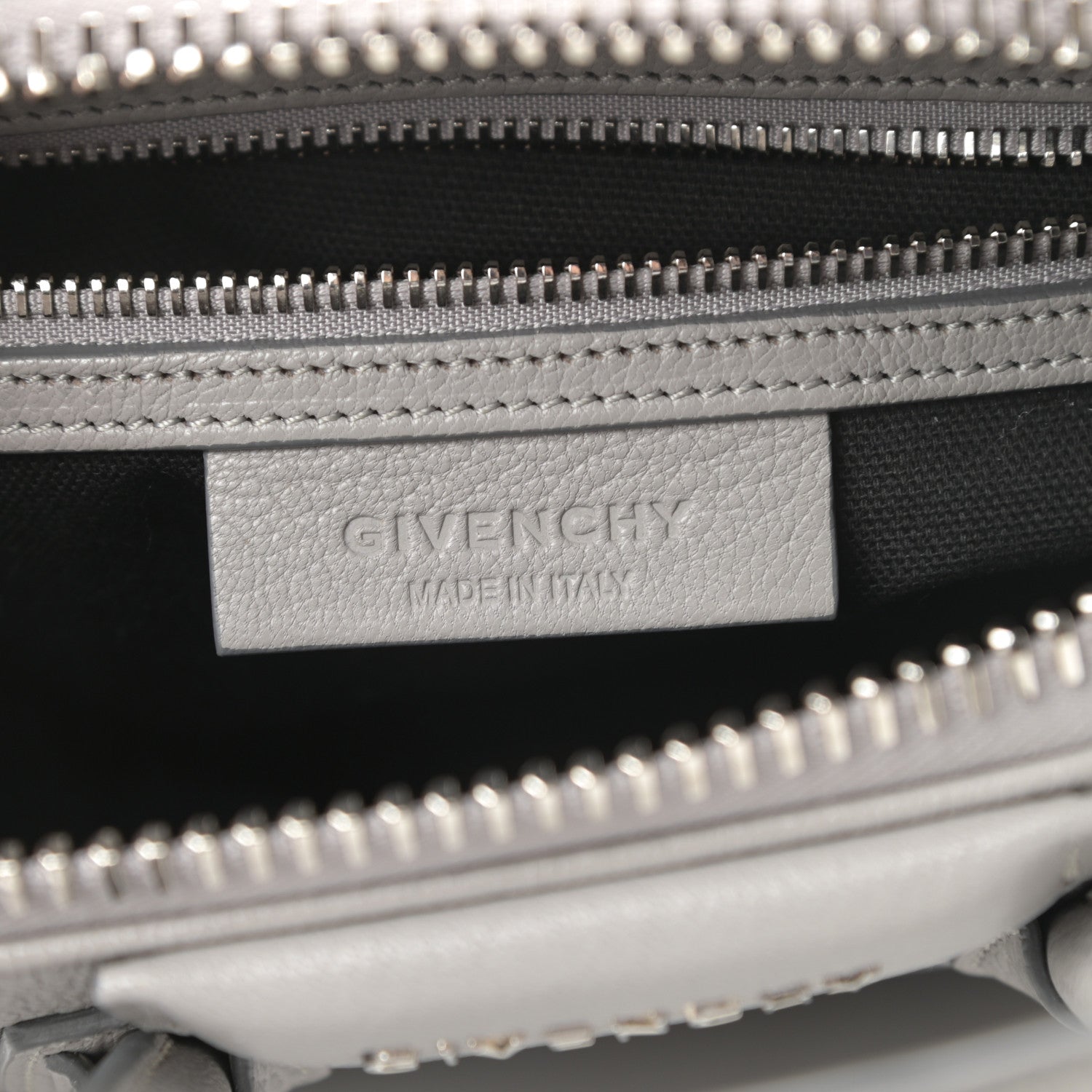 Givenchy Sugar Goatskin Mini Antigona Pearl Grey 6 of 11