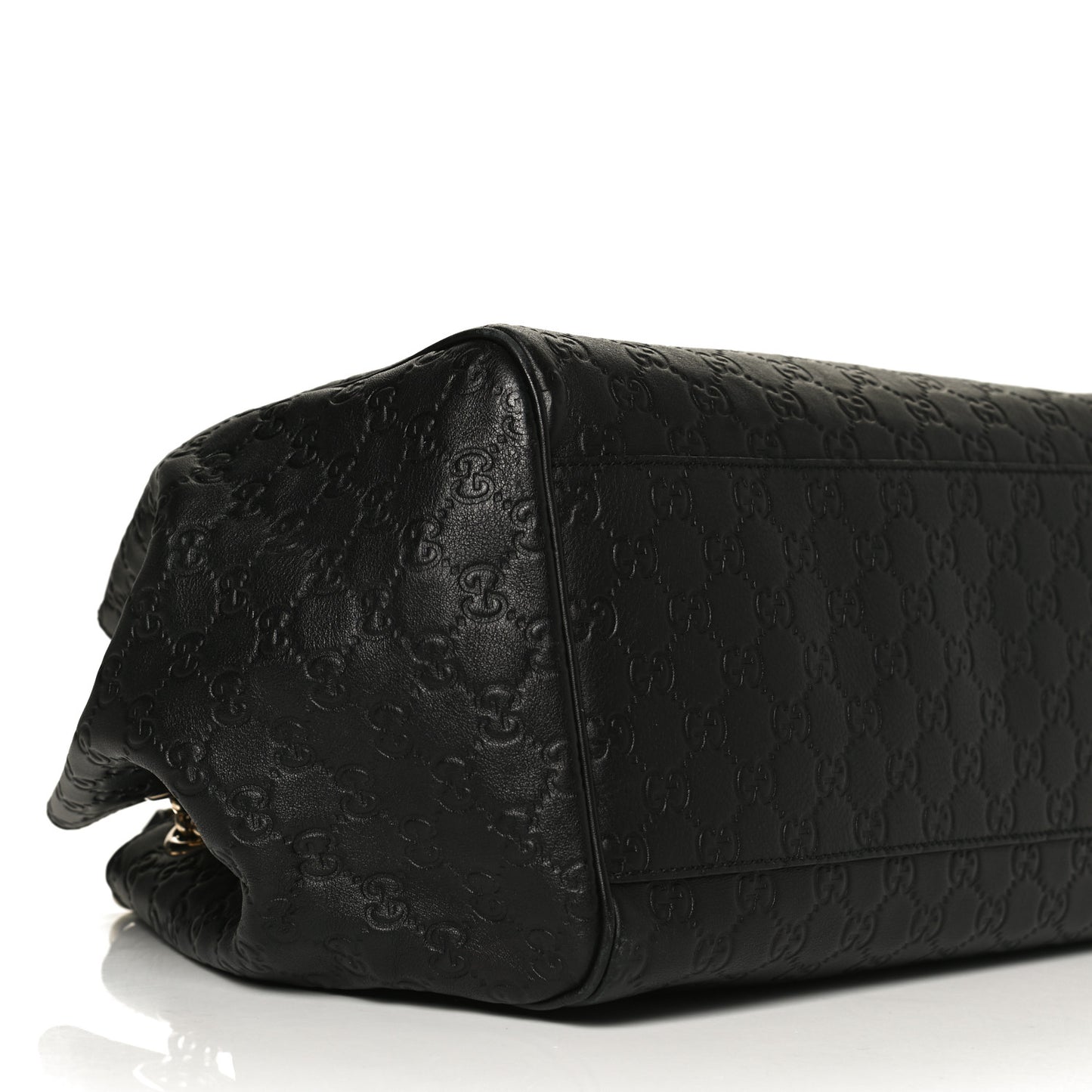 Guccissima Emily Chain Shoulder Bag Black