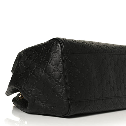 Gucci Guccissima Emily Chain Shoulder Bag Black 11 of 16