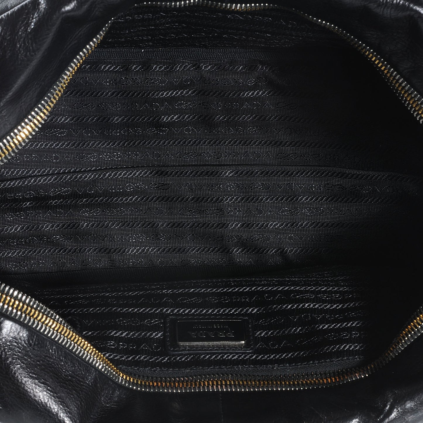 Glace Calf Mirror Zippers Bowler Black