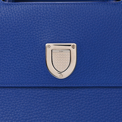Christian Dior Calfskin Large Diorever Flap Blue 7 of 11