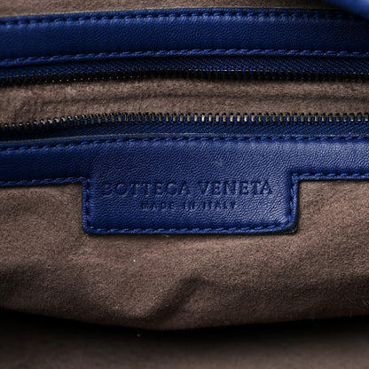 Bottega Veneta Nappa Intrecciato Large Veneta Hobo Baltic Blue 5 of 10