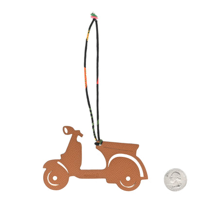 Hermes Togo Epsom Petit H Scooter Bag Charm Beton Gold 2 of 3